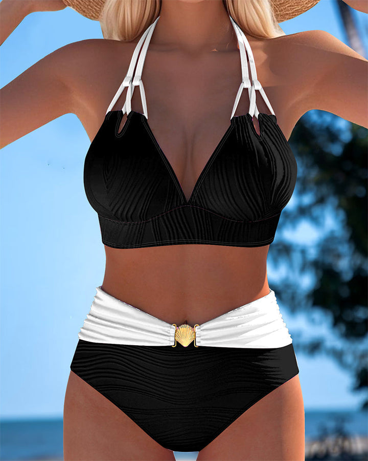 Lily | Maillot de bain avec bretelles contrastées