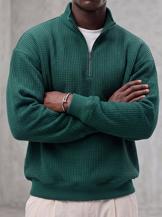 Raphaël™ | Pull Élégant à Col Zippé