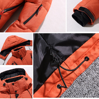 Mark | Manteau à capuche Puffer