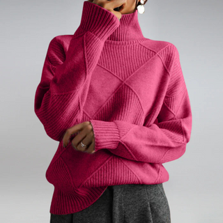 Lauren™ | Pull Col Roulé Luxe