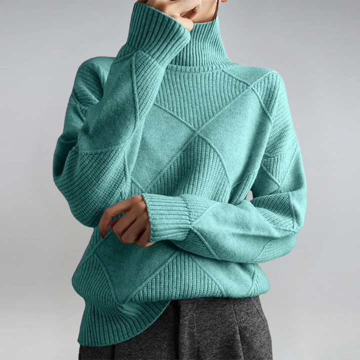 Lauren™ | Pull Col Roulé Luxe