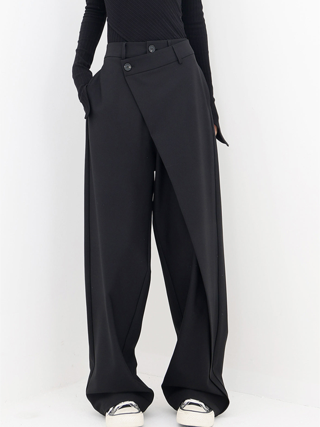Melody | Pantalons larges taille haute