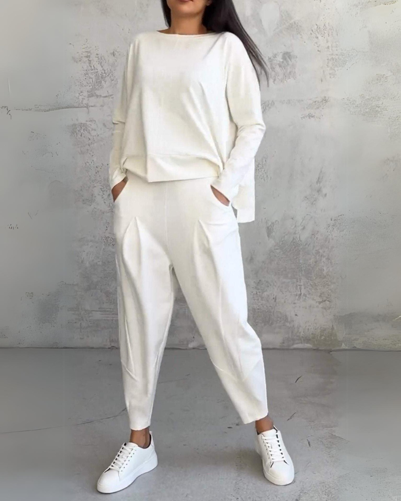 Darlene | Ensemble pull et pantalon de jogging