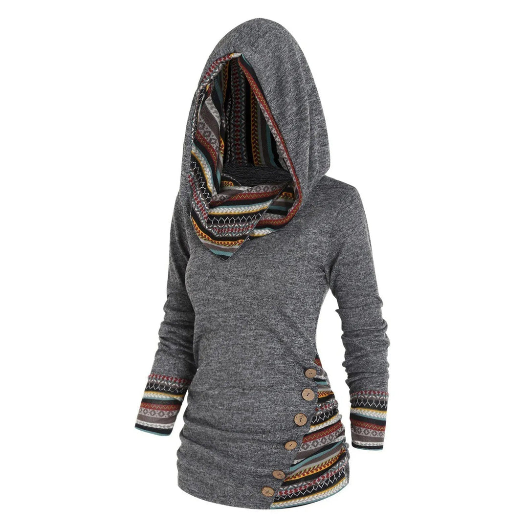 Adelheid | Hoodie Tribal Décontracté