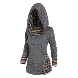 Adelheid | Hoodie Tribal Décontracté