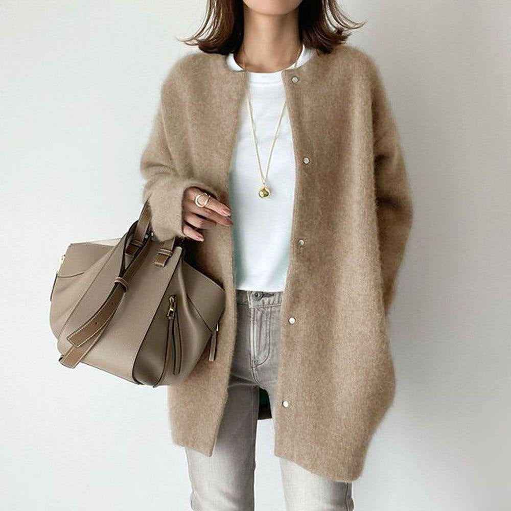 Laela | Cardigan Long en Style Vintage