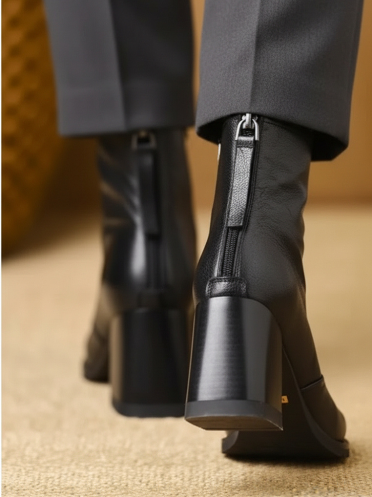 Jannete | Bottines en cuir