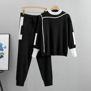 Airan | Ensemble pull à col rond et pantalon de jogging