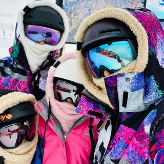 Maski | Masque à capuche en polaire thermique pour l'hiver