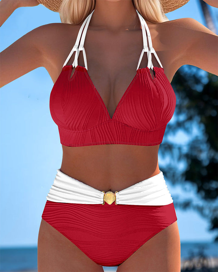 Lily | Maillot de bain avec bretelles contrastées