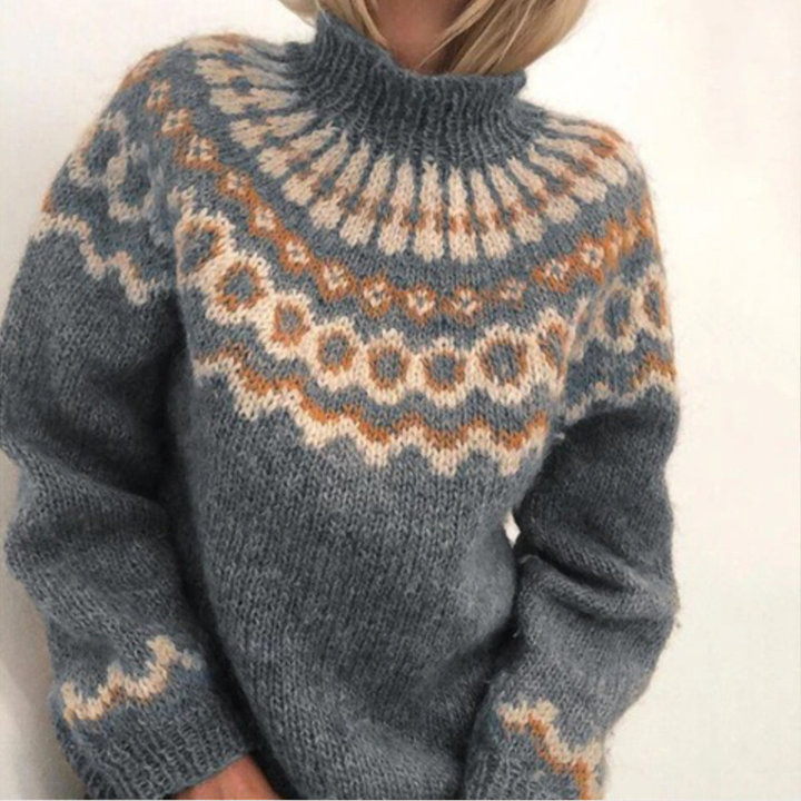 Sylvia™| Pull à col roulé élégant