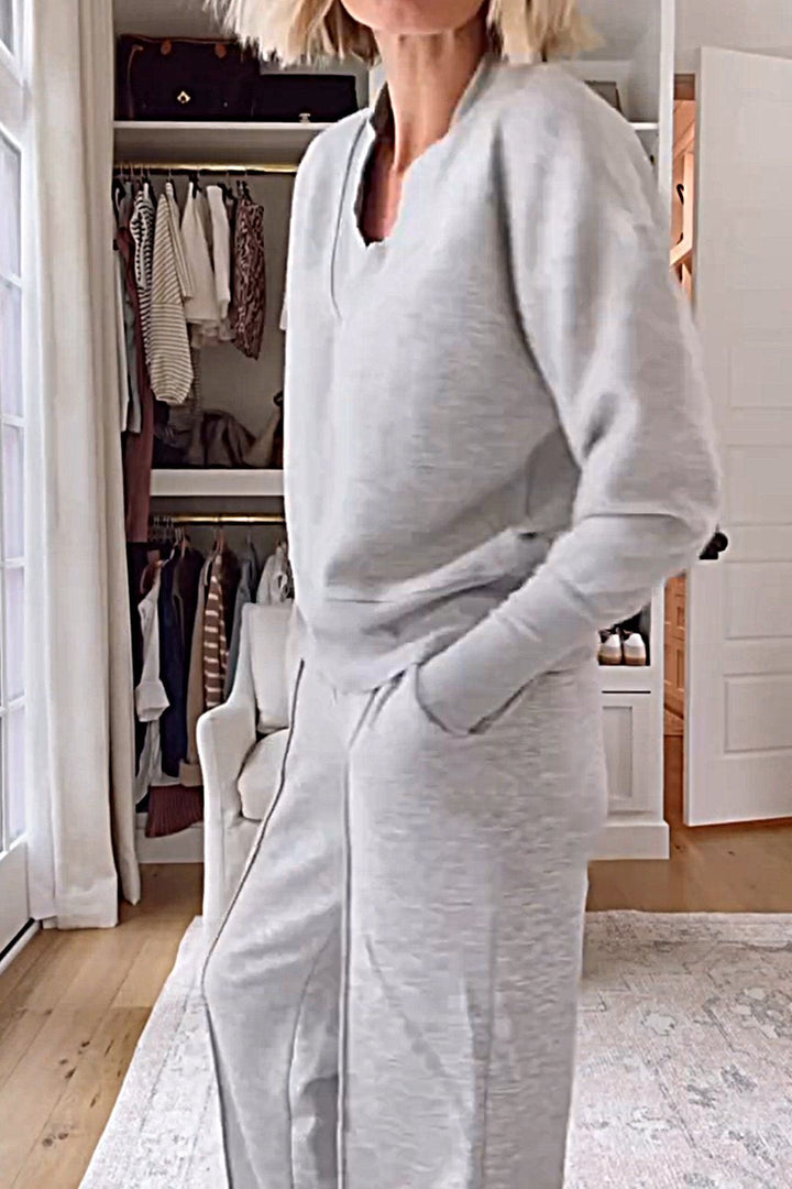 Rianne | Ensemble deux pièces avec design à col en V