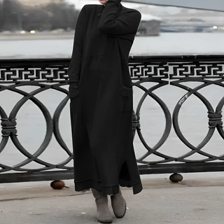 Gerda™| Robe en tricot longue