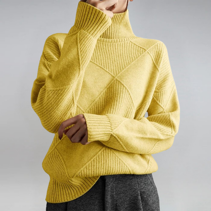 Lauren™ | Pull Col Roulé Luxe