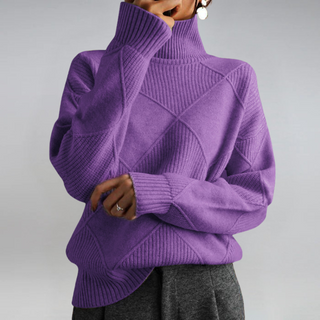 Lauren™ | Pull Col Roulé Luxe