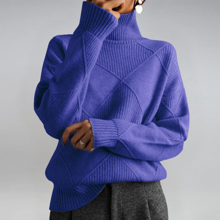 Lauren™ | Pull Col Roulé Luxe