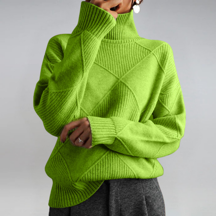 Lauren™ | Pull Col Roulé Luxe