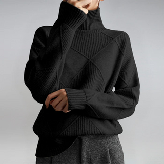 Lauren™ | Pull Col Roulé Luxe
