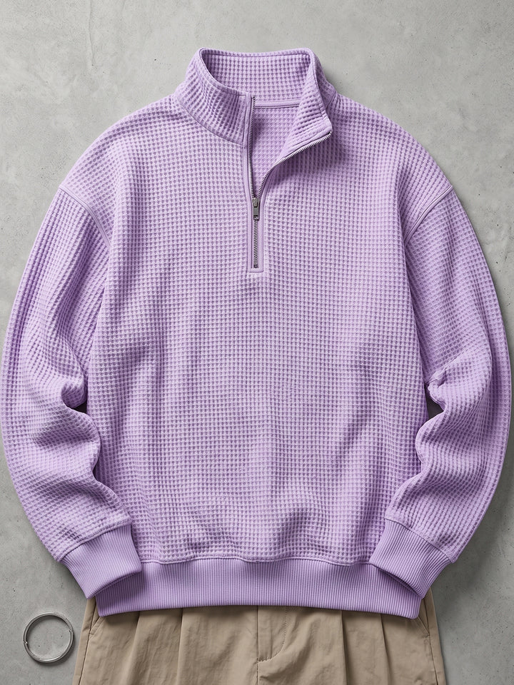 Raphaël™ | Pull Élégant à Col Zippé
