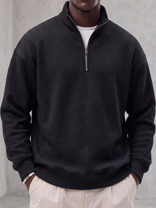 Raphaël™ | Pull Élégant à Col Zippé
