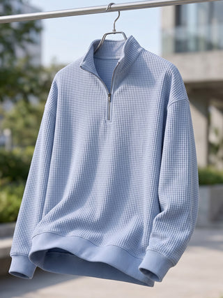 Raphaël™ | Pull Élégant à Col Zippé