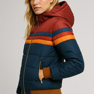 Adelle | Veste matelassée avec doublure et capuche