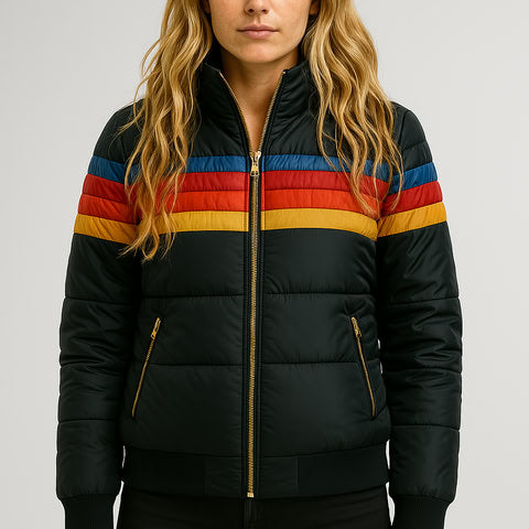 Adelle | Veste matelassée avec doublure et capuche