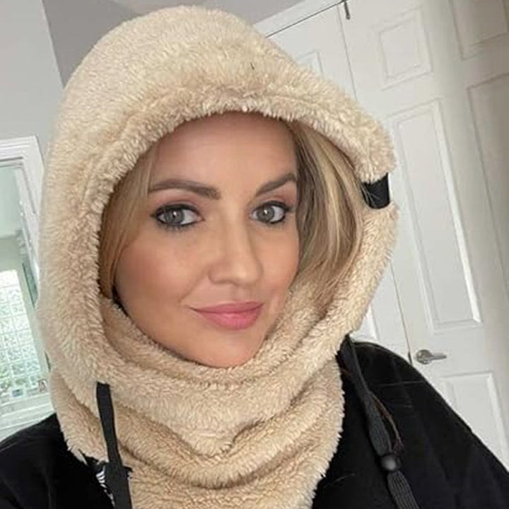 Maski | Masque à capuche en polaire thermique pour l'hiver