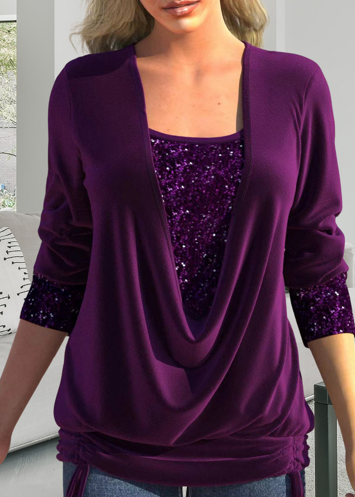 Jaiana | Blouse à col profond
