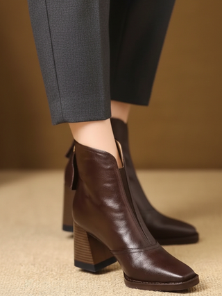 Jannete | Bottines en cuir