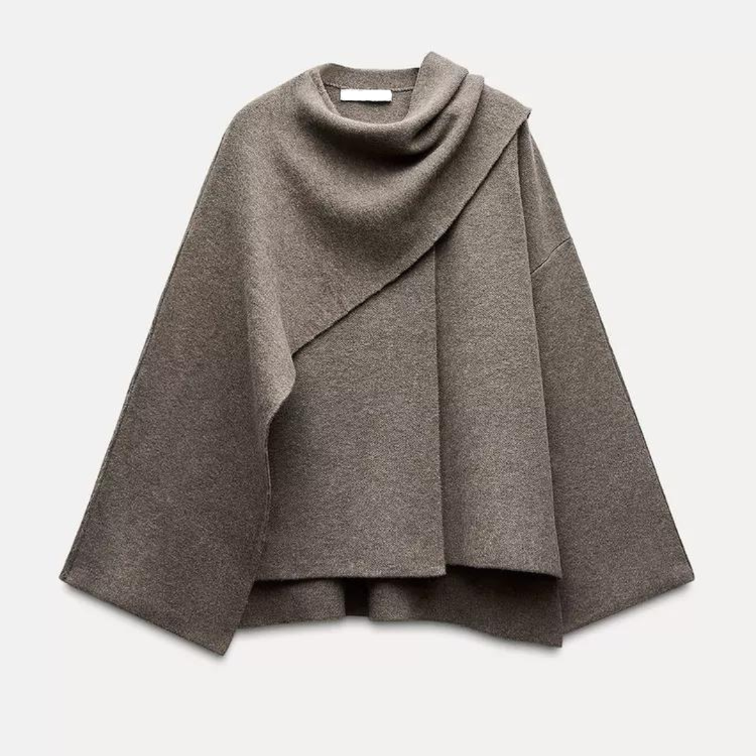 Anneth | Manteau élégant avec écharpe