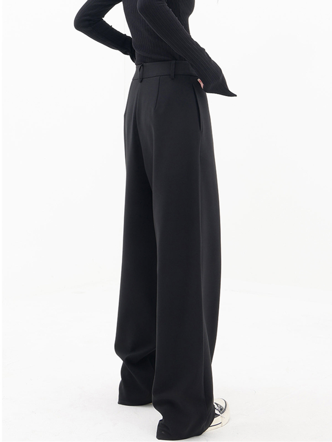 Melody | Pantalons larges taille haute