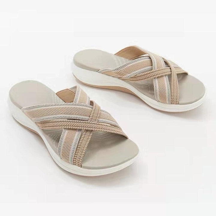 Aerynna™ | Sandales croisées de confort orthopédique