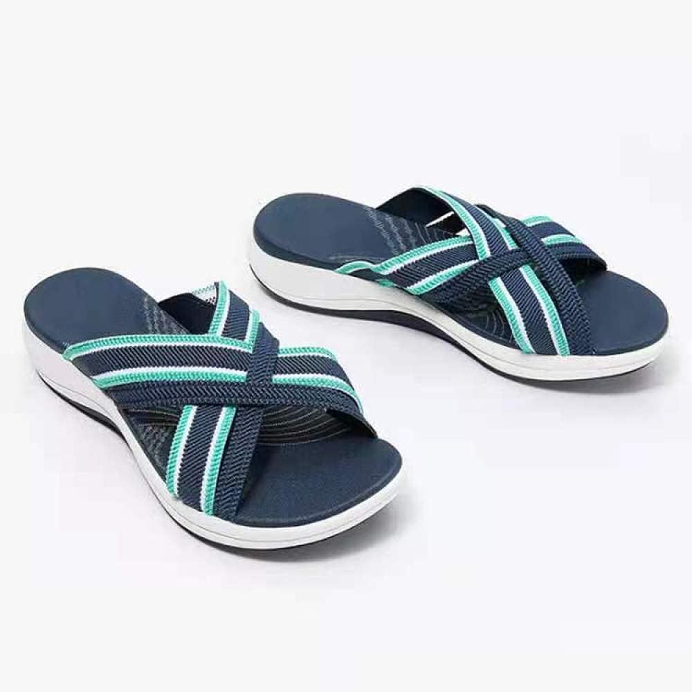 Aerynna™ | Sandales croisées de confort orthopédique
