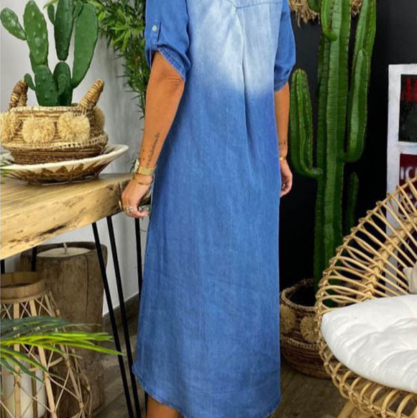 Yazmin™| Robe en denim