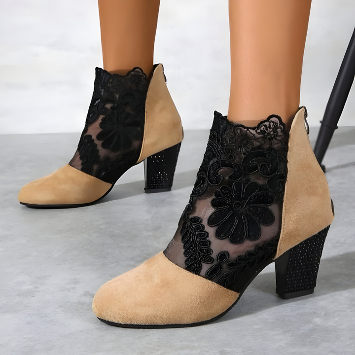 Norene™| Bottines en dentelle