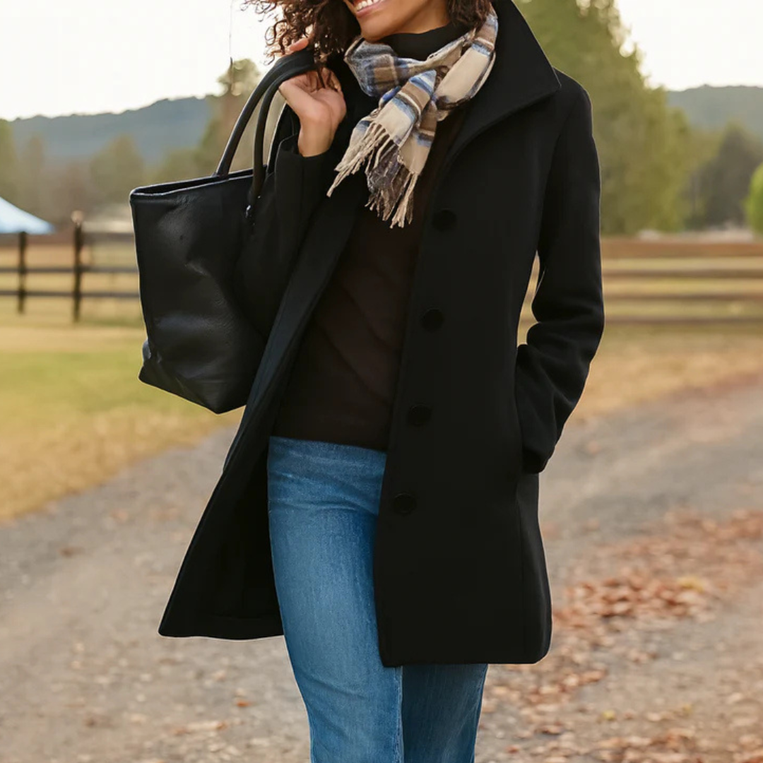 Hester | Manteau Classique Boutonné