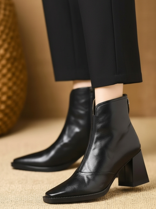 Jannete | Bottines en cuir