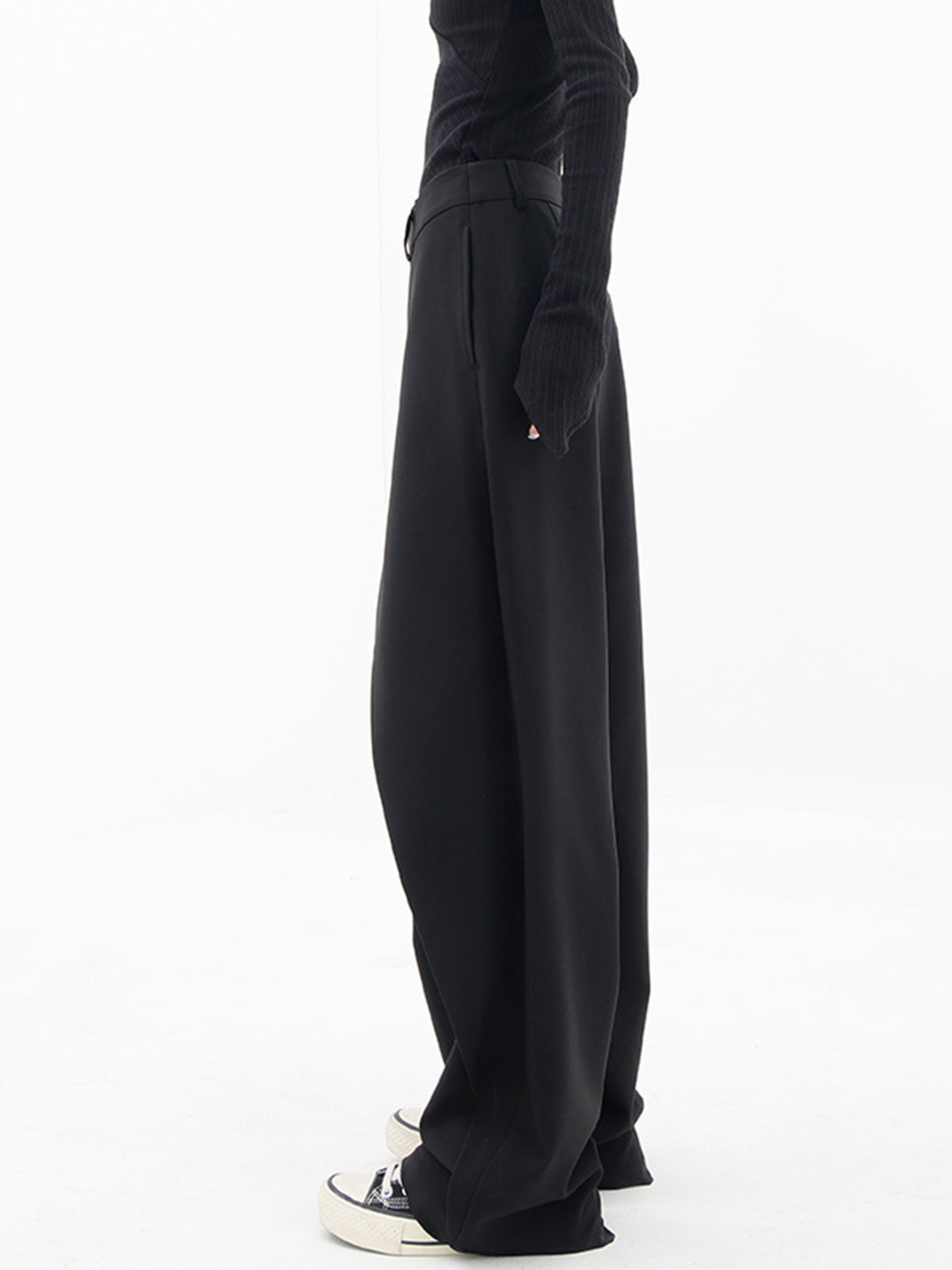 Melody | Pantalons larges taille haute