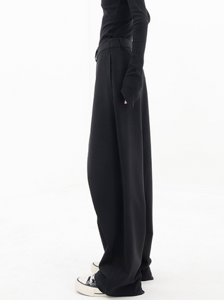 Melody | Pantalons larges taille haute