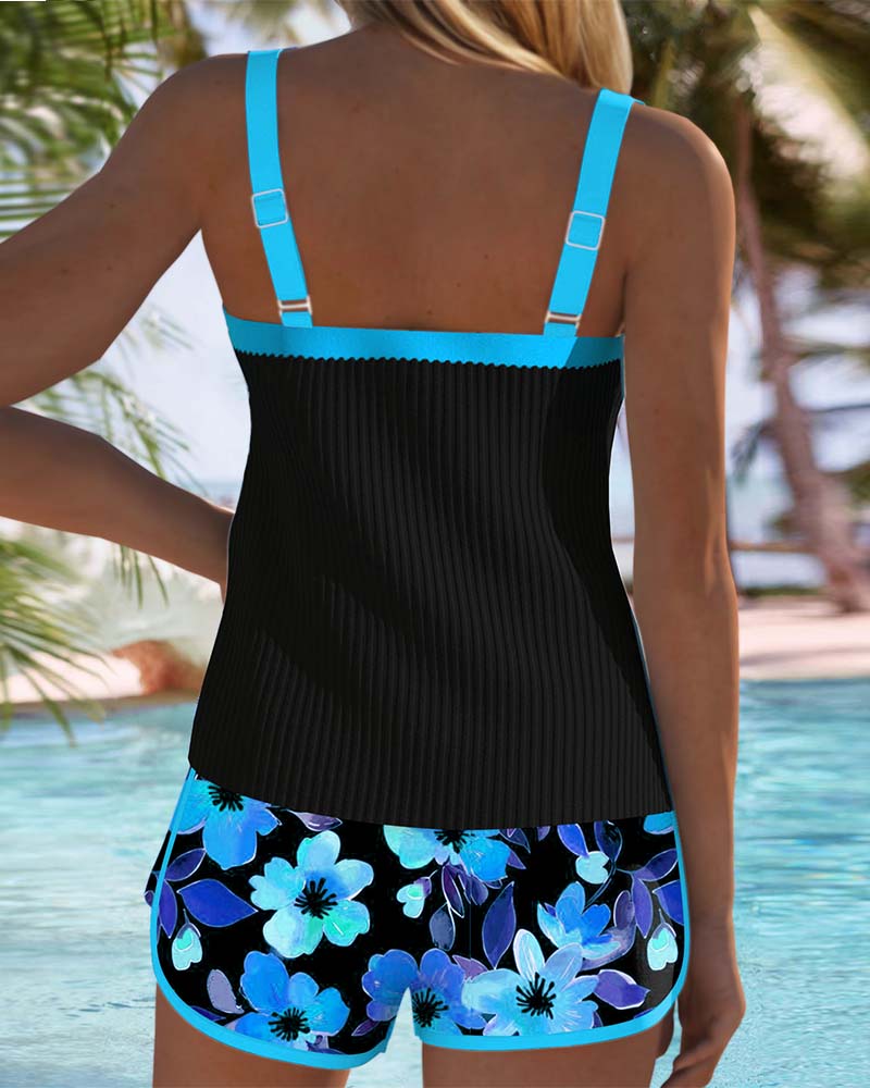 Matilda | Ensemble de Tankini de Plage à Deux Pièces