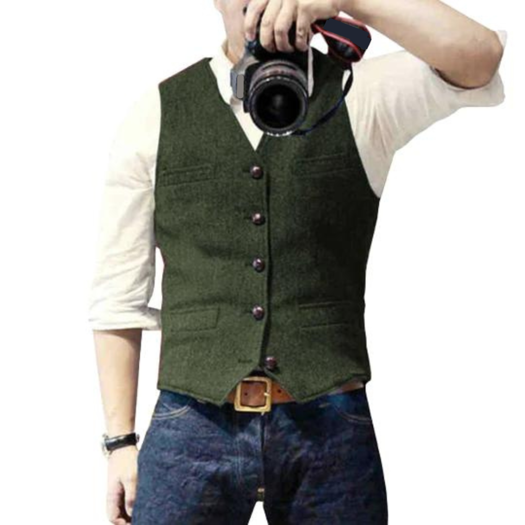 Jeremy | Gilet en mélange de laine