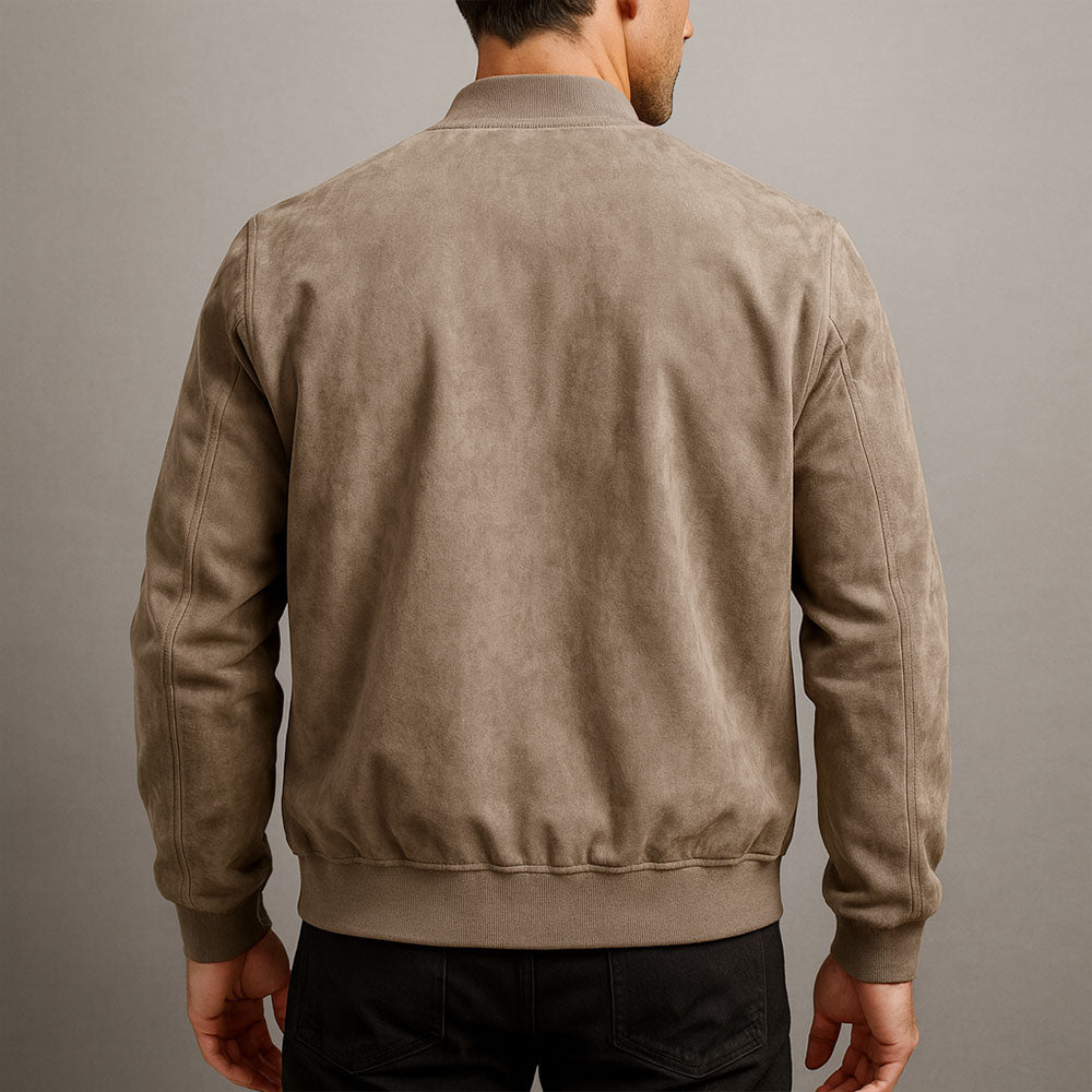 Kaltberg | Veste en daim pour hommes