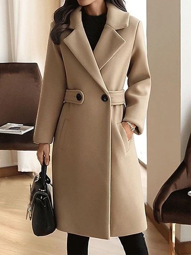 Restona | Manteau avec ceinture