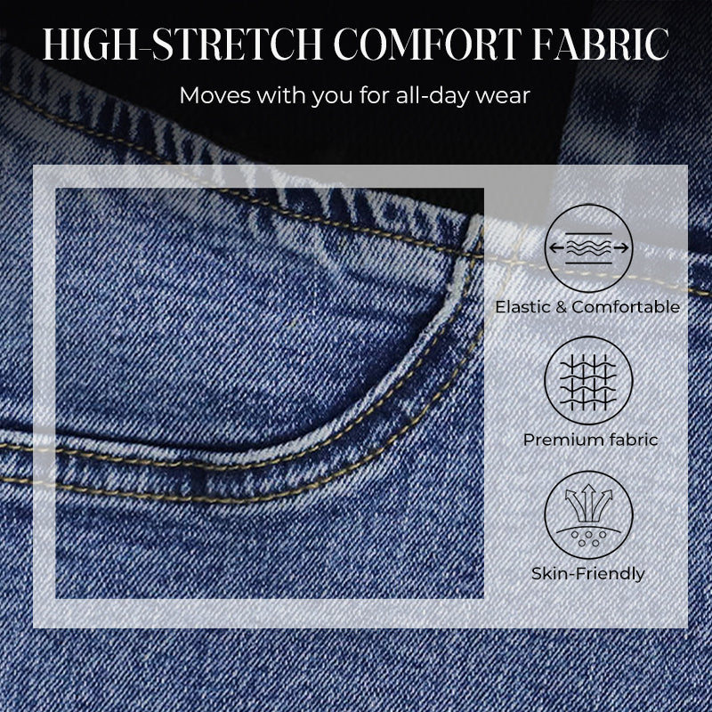 Jeans Stretch Taille Haute pour Femmes