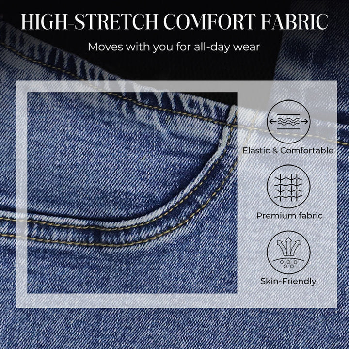 Jeans Stretch Taille Haute pour Femmes