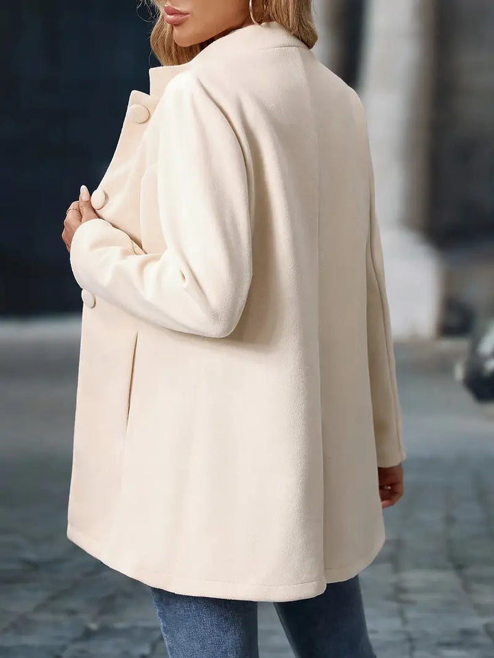Carys | Veste Mi-Longue Boutonnée