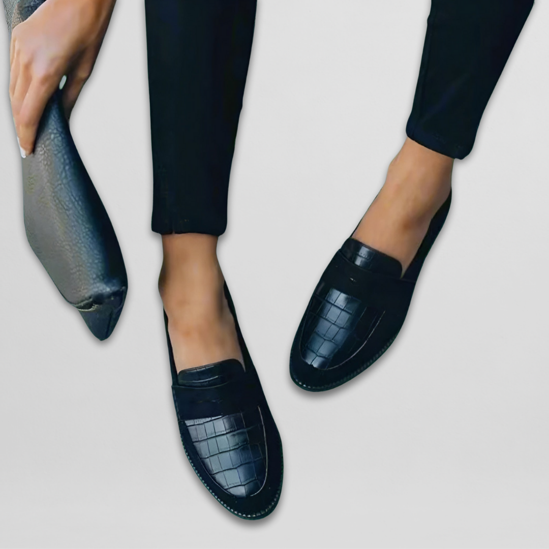 Liny Loafer - Mocassin Texturé