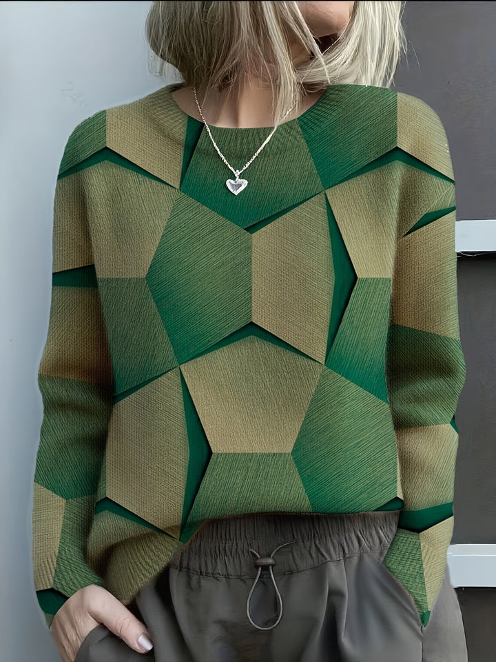 Lolit | Pull en tricot géométrique