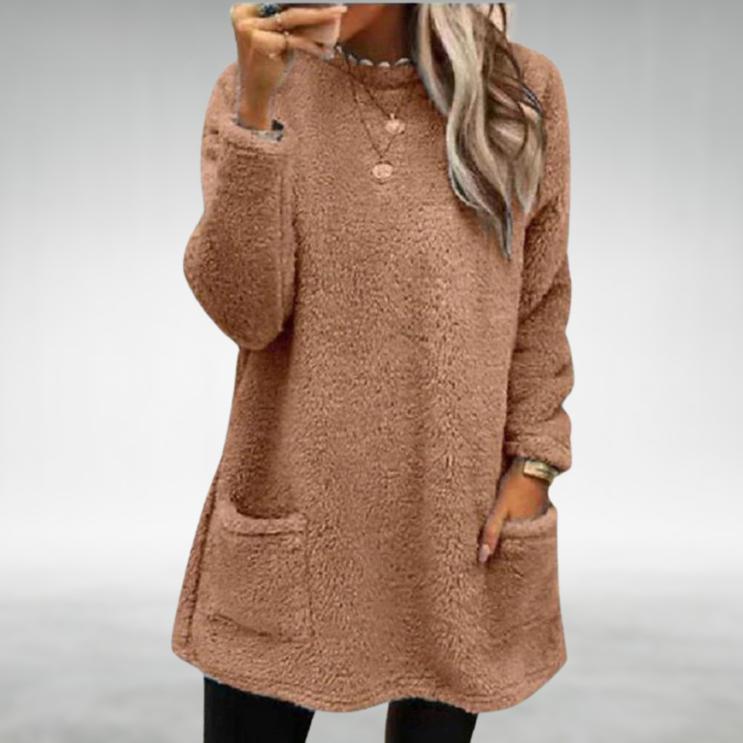 Aubrey | Pull en Fleece Long